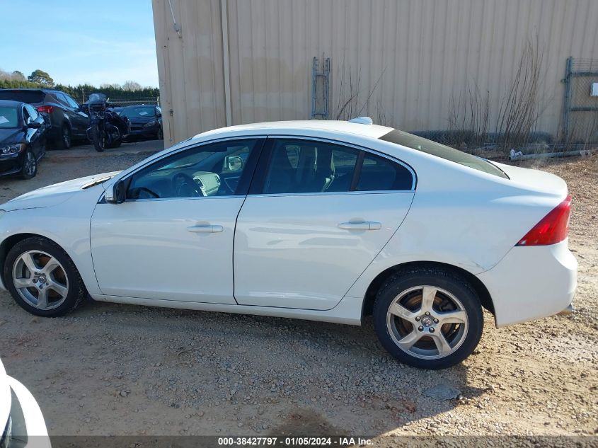 2013 VOLVO S60 T5/T5 PLATINUM/T5 PREMIER/T5 PREMIER PLUS - YV1612FS8D2194194