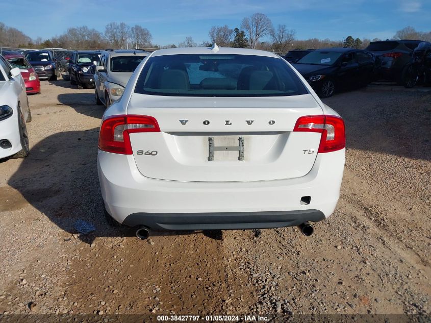 2013 VOLVO S60 T5/T5 PLATINUM/T5 PREMIER/T5 PREMIER PLUS - YV1612FS8D2194194