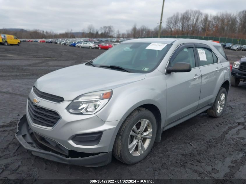 2016 CHEVROLET EQUINOX LS - 2GNFLEEK7G6252944