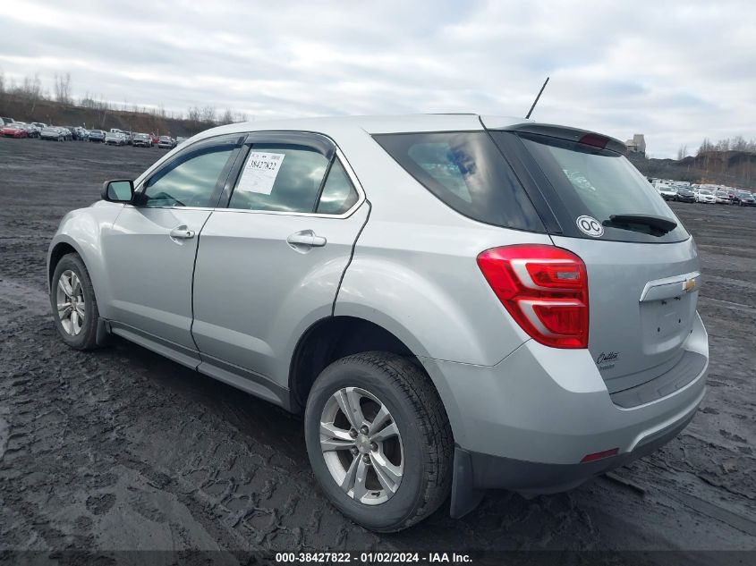 2016 CHEVROLET EQUINOX LS - 2GNFLEEK7G6252944