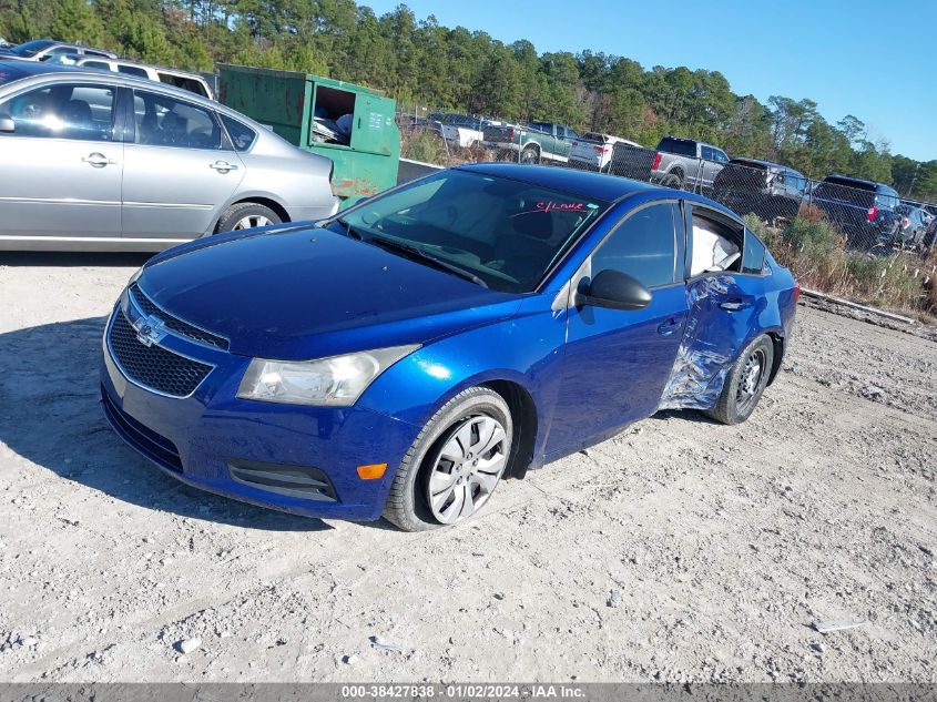 2013 CHEVROLET CRUZE LS AUTO - 1G1PA5SG0D7301893