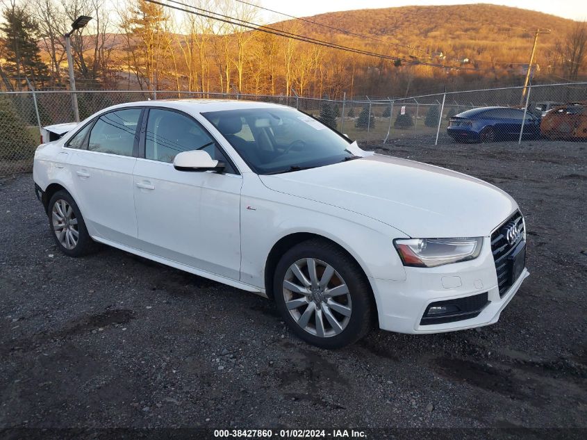 2015 AUDI A4 2.0T PREMIUM - WAUBFAFL4FN042839