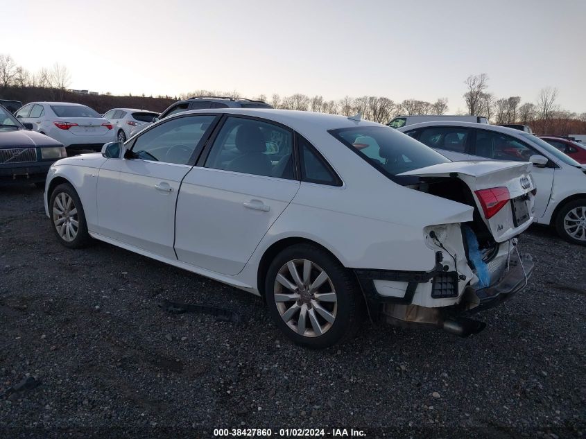 2015 AUDI A4 2.0T PREMIUM - WAUBFAFL4FN042839