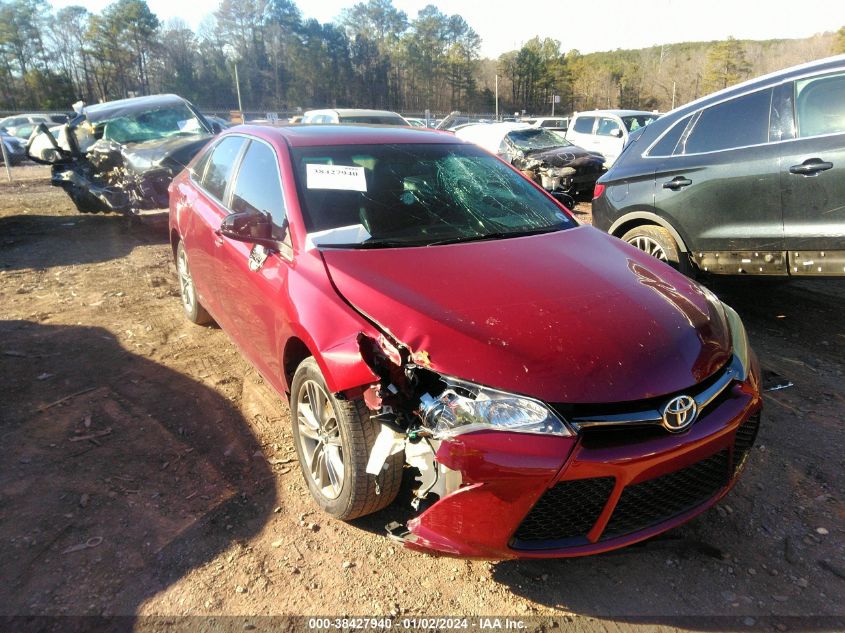 2016 TOYOTA CAMRY SE - 4T1BF1FK4GU539497