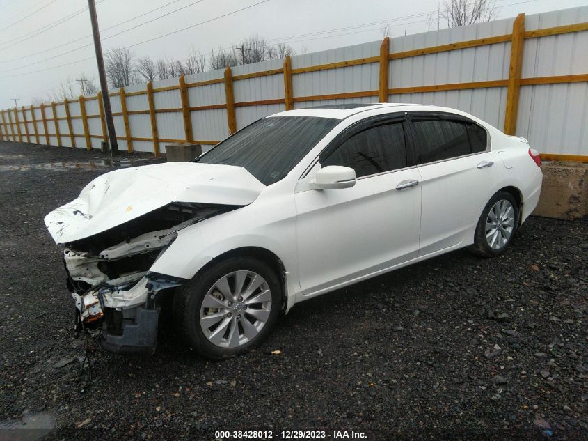 2014 HONDA ACCORD SEDAN EX-L 1HGCR3F81EA036381