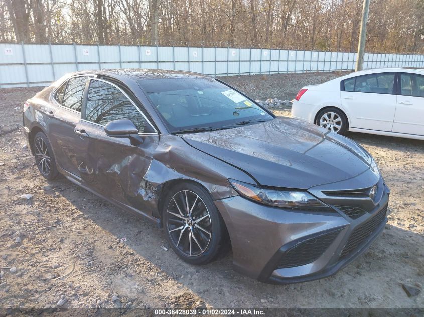 2021 TOYOTA CAMRY SE - 4T1G11AK9MU474069