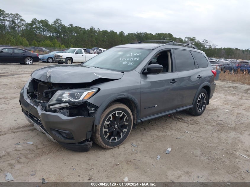 VIN 5N1DR2MM2KC640191 2019 NISSAN PATHFINDER S/SL/SV/PLATINUM