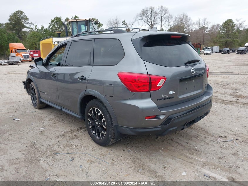 VIN 5N1DR2MM2KC640191 2019 NISSAN PATHFINDER S/SL/SV/PLATINUM