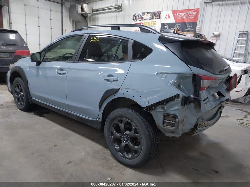 VIN JF2GTHRC8MH267851 2021 SUBARU CROSSTREK SPORT