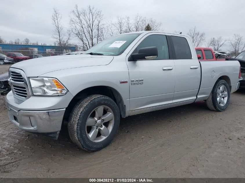 2018 RAM 1500 BIG HORN QUAD CAB 4X4 6'4 BOX - 1C6RR7GT3JS311845