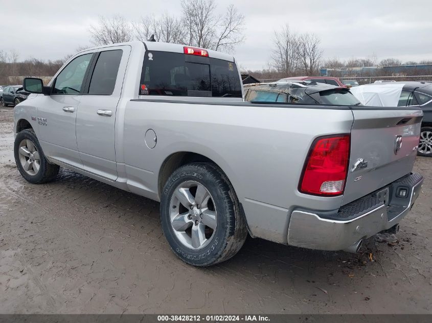 2018 RAM 1500 BIG HORN QUAD CAB 4X4 6'4 BOX - 1C6RR7GT3JS311845