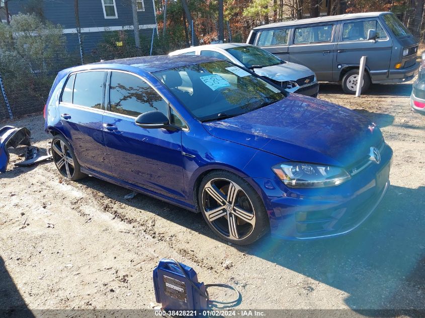 2016 VOLKSWAGEN GOLF R - WVWUF7AUXGW108983