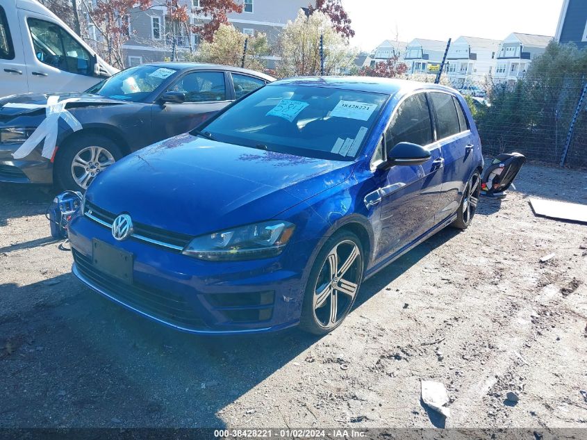 2016 VOLKSWAGEN GOLF R - WVWUF7AUXGW108983