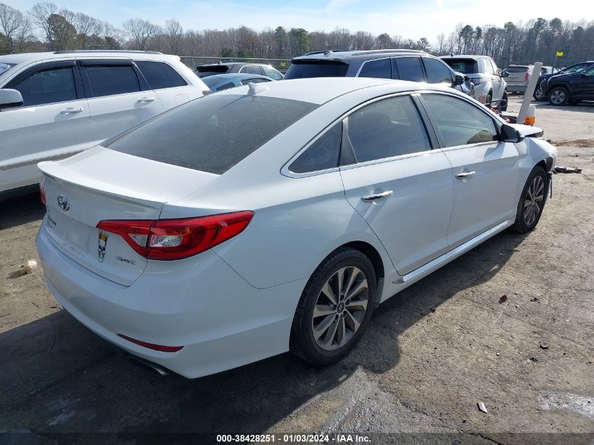 2016 HYUNDAI SONATA SPORT/LIMITED - 5NPE34AF6GH434962