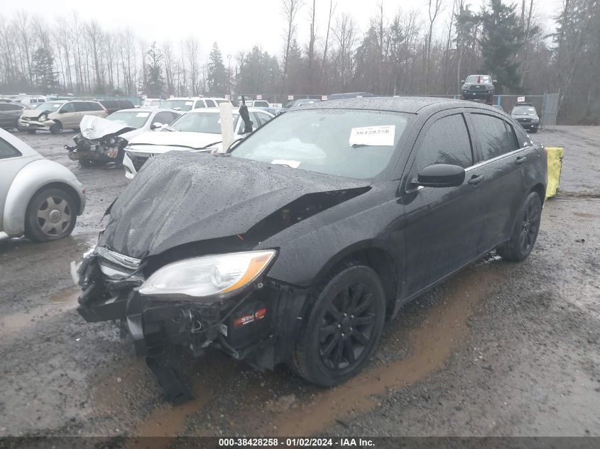 2013 CHRYSLER 200 TOURING - 1C3CCBBB4DN764543