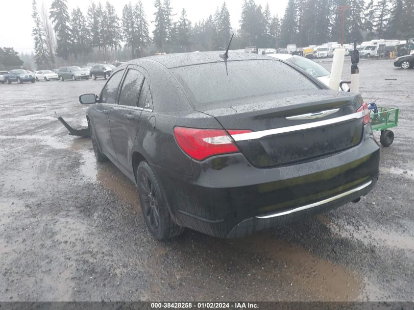 2013 CHRYSLER 200 TOURING - 1C3CCBBB4DN764543