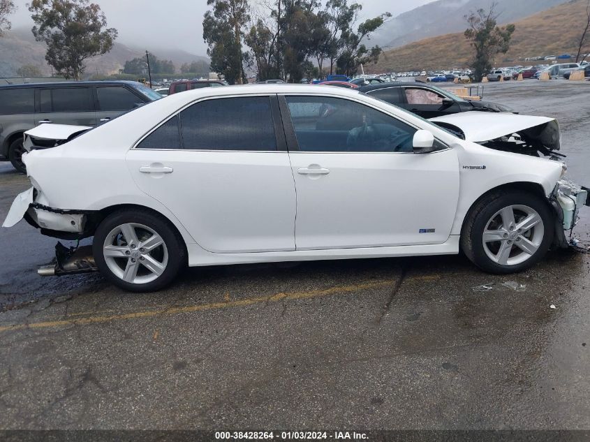 2014 TOYOTA CAMRY HYBRID SE LIMITED EDITION - 4T1BD1FK2EU124892