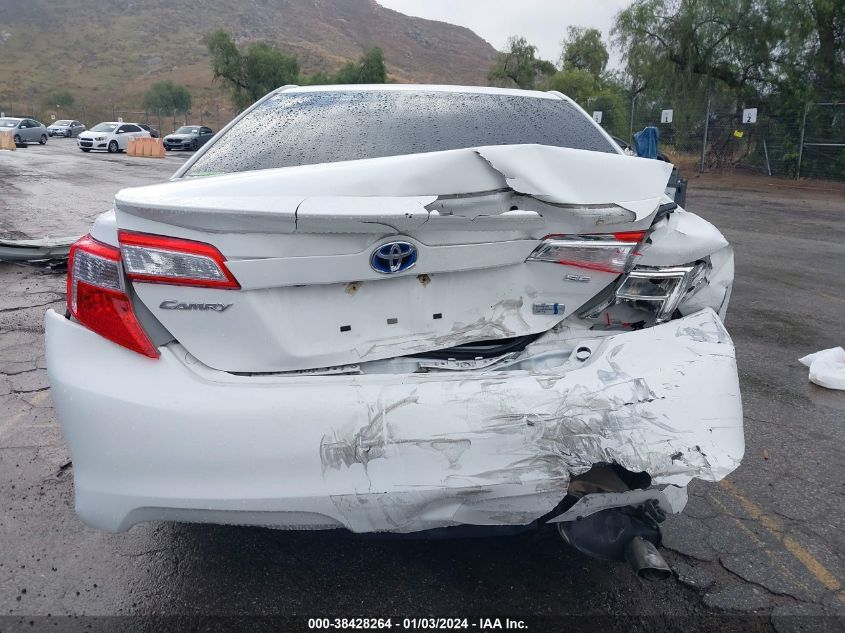 2014 TOYOTA CAMRY HYBRID SE LIMITED EDITION - 4T1BD1FK2EU124892