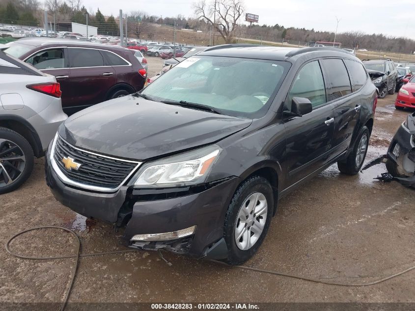 2017 CHEVROLET TRAVERSE LS - 1GNKRFED3HJ294066