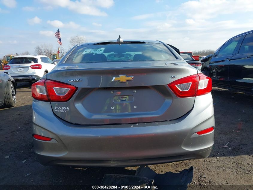 2019 CHEVROLET CRUZE LT - 1G1BE5SM6K7118158