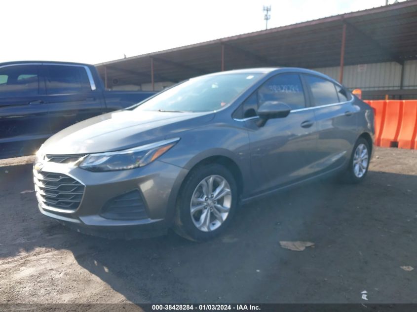 2019 CHEVROLET CRUZE LT - 1G1BE5SM6K7118158