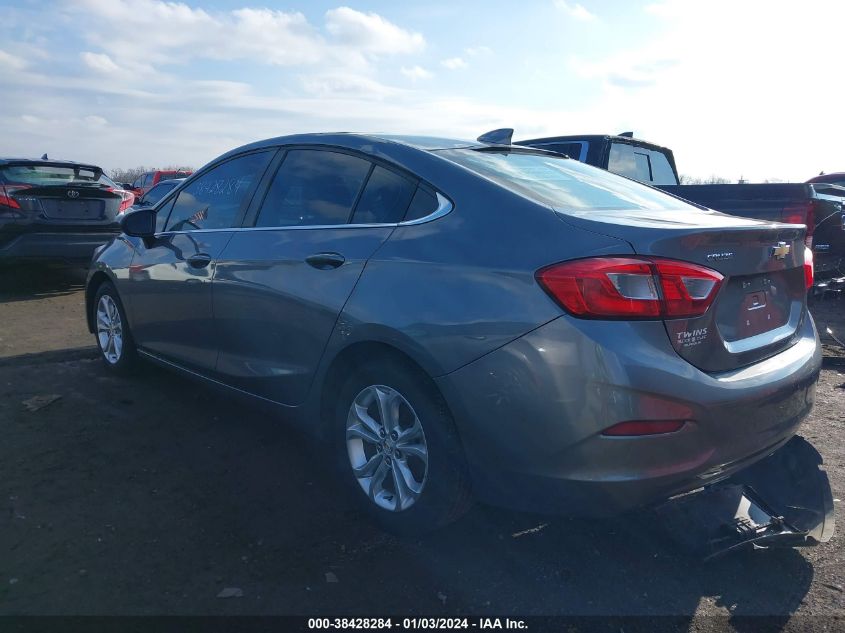 2019 CHEVROLET CRUZE LT - 1G1BE5SM6K7118158