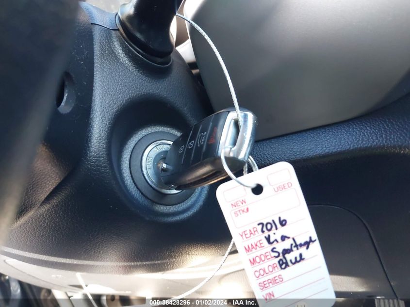 2016 KIA SPORTAGE LX - KNDPBCAC9G7831243