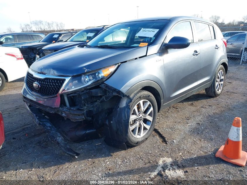2016 KIA SPORTAGE LX - KNDPBCAC9G7831243