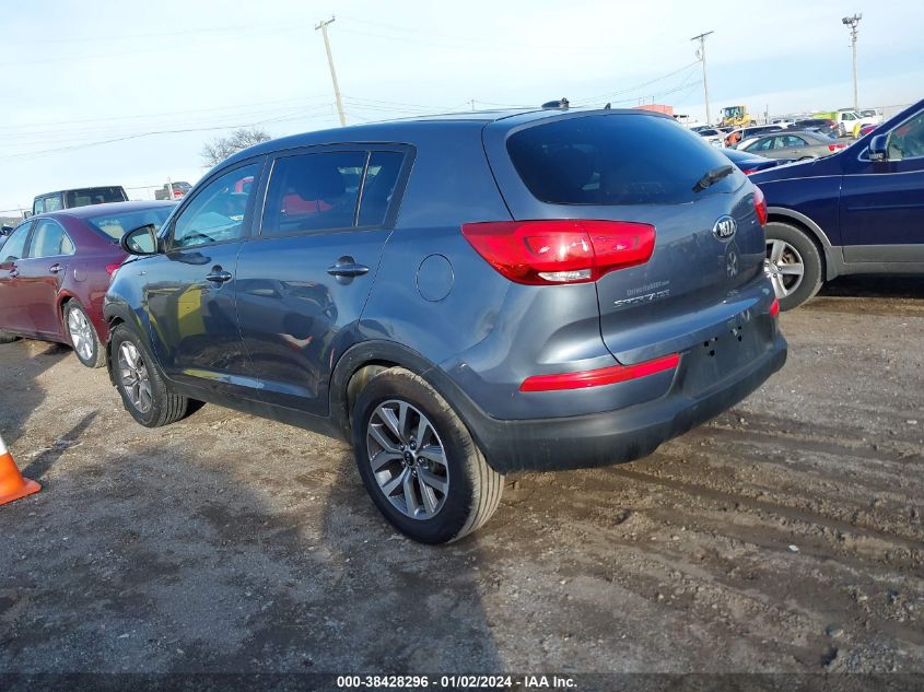 2016 KIA SPORTAGE LX - KNDPBCAC9G7831243