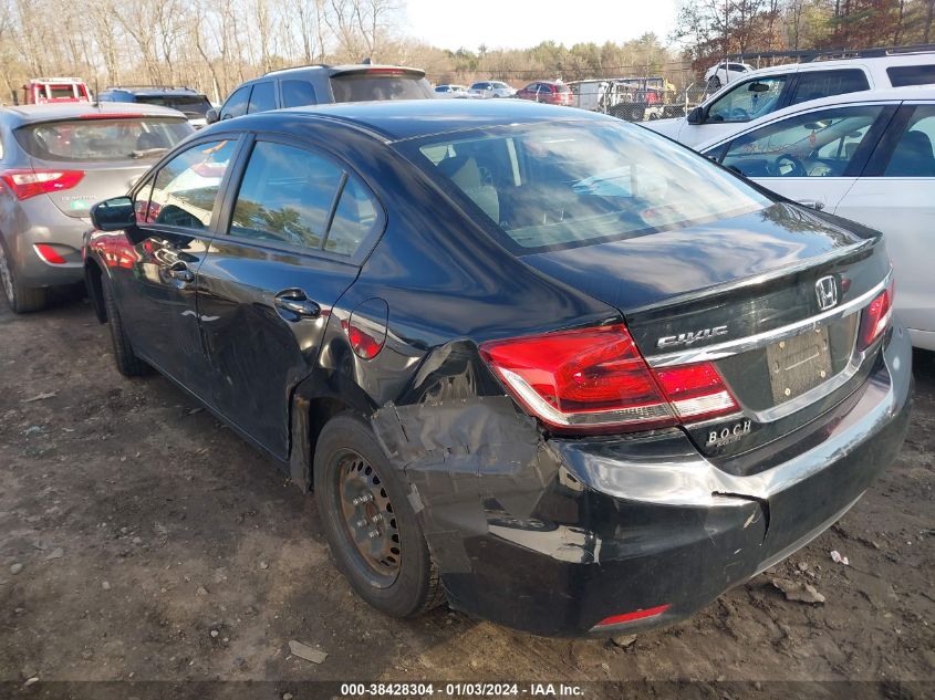 2015 HONDA CIVIC LX - 19XFB2F58FE246538