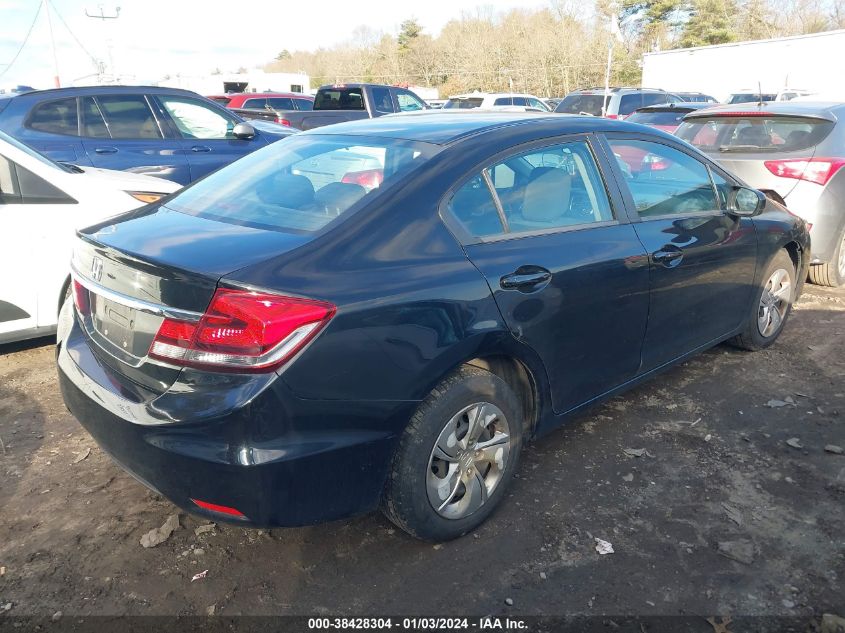 2015 HONDA CIVIC LX - 19XFB2F58FE246538