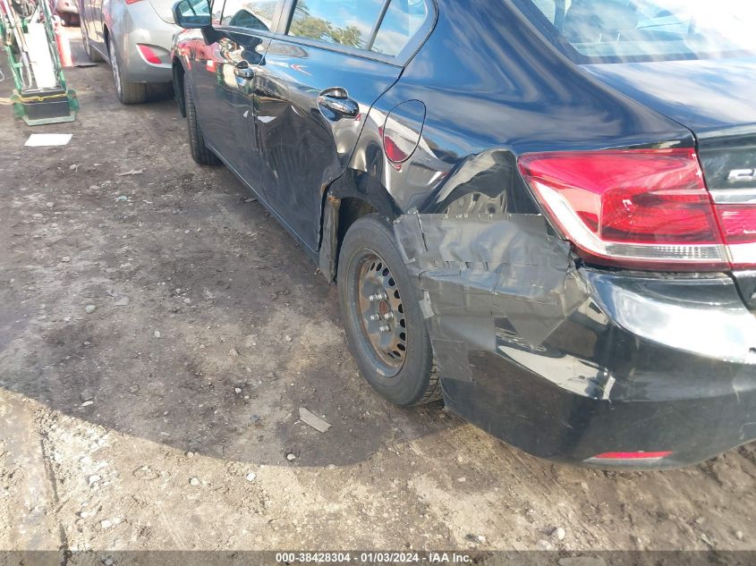 2015 HONDA CIVIC LX - 19XFB2F58FE246538