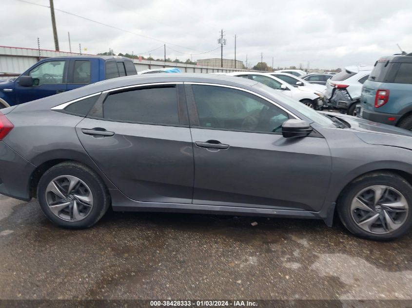 2020 HONDA CIVIC LX - 2HGFC2F66LH591395