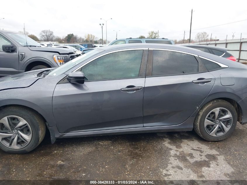 2020 HONDA CIVIC LX - 2HGFC2F66LH591395