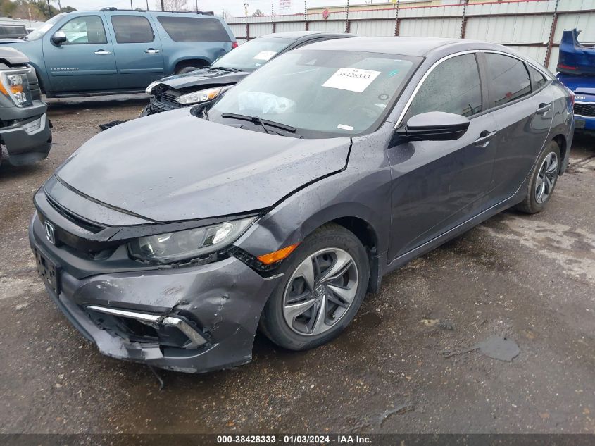 2020 HONDA CIVIC LX - 2HGFC2F66LH591395