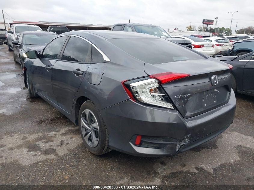 2020 HONDA CIVIC LX - 2HGFC2F66LH591395