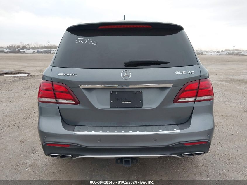 2017 MERCEDES-BENZ AMG GLE 43 4MATIC - 4JGDA6EB0HA978883