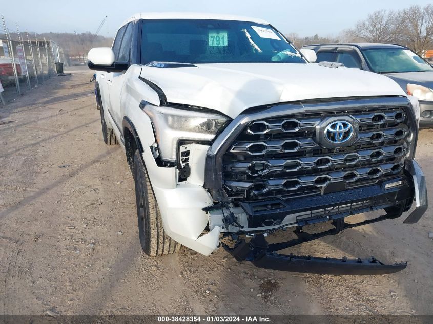 2024 TOYOTA TUNDRA HYBRID PLATINUM - 5TFNC5DBXRX040838