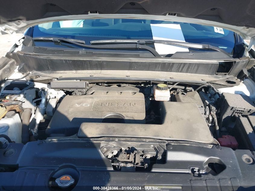 2019 NISSAN PATHFINDER SV - 5N1DR2MM1KC609787