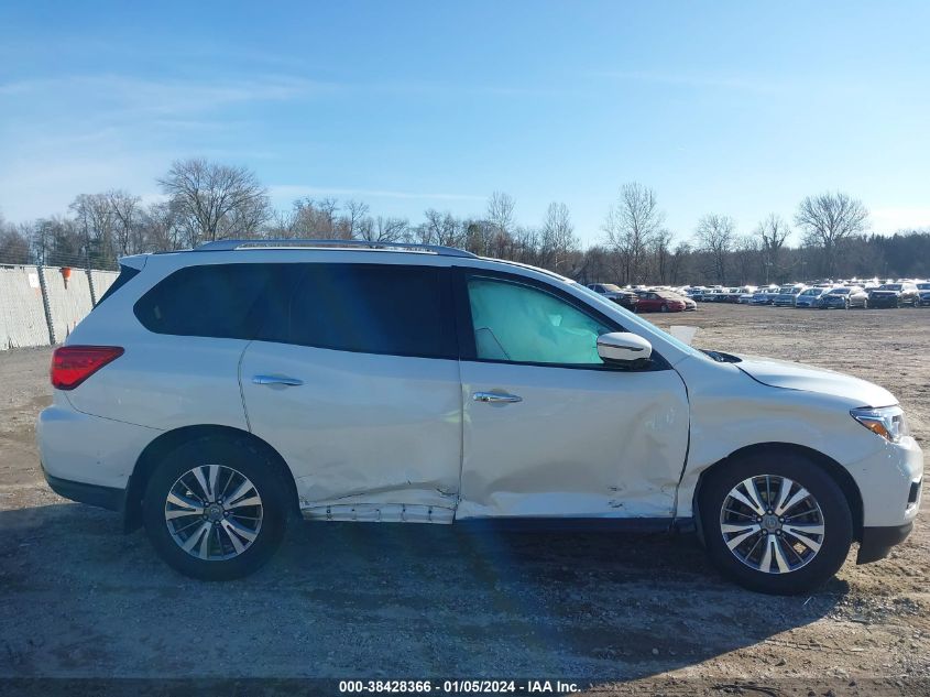 2019 NISSAN PATHFINDER SV - 5N1DR2MM1KC609787