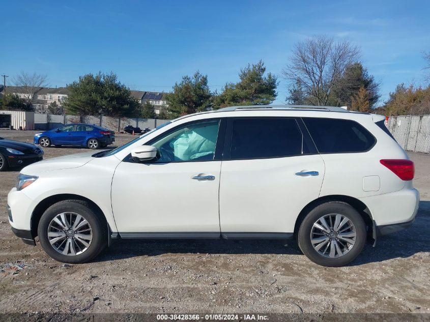 2019 NISSAN PATHFINDER SV - 5N1DR2MM1KC609787