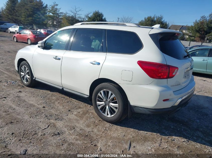 2019 NISSAN PATHFINDER SV - 5N1DR2MM1KC609787
