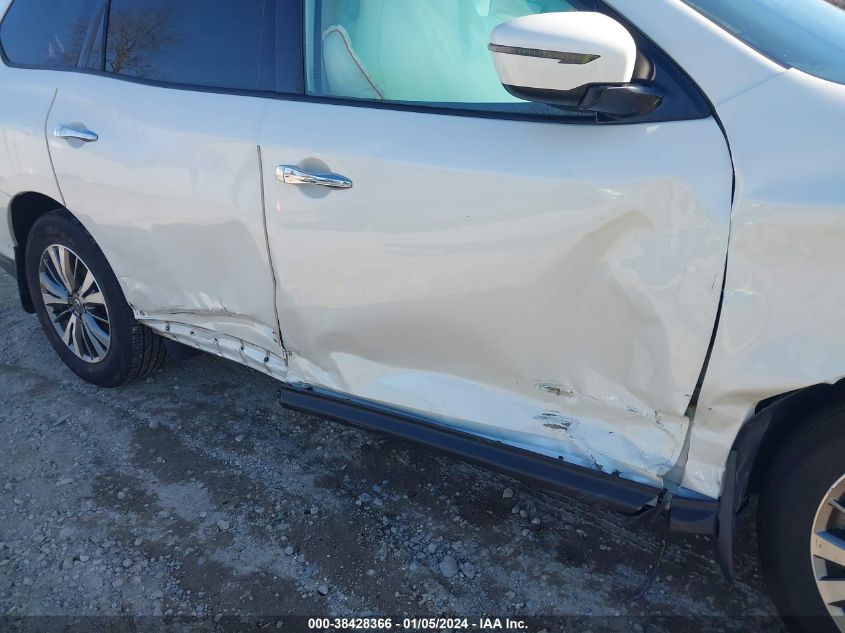2019 NISSAN PATHFINDER SV - 5N1DR2MM1KC609787
