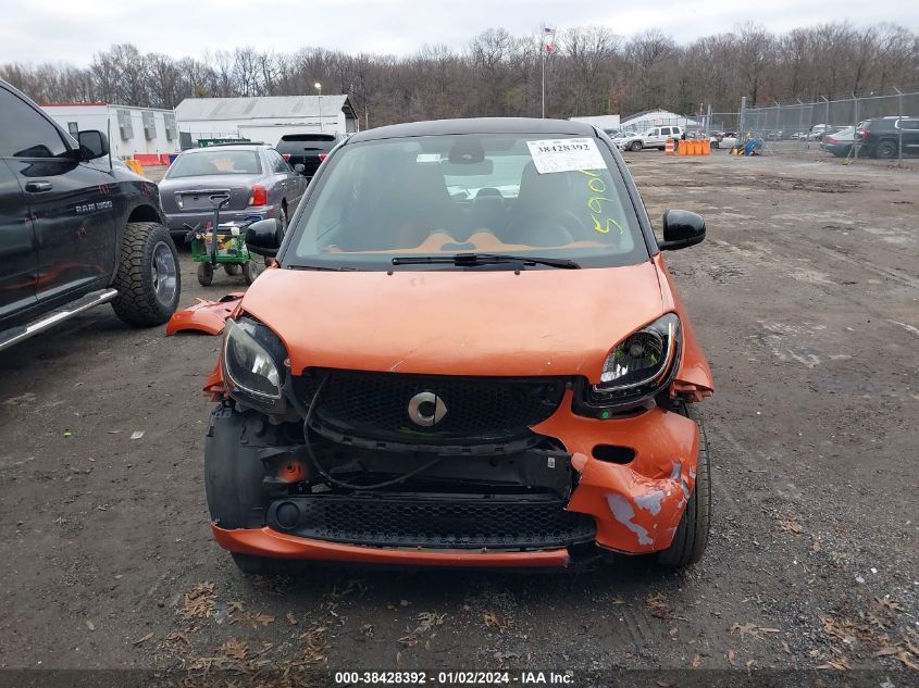 2016 SMART FORTWO - WMEFJ5DA0GK073425