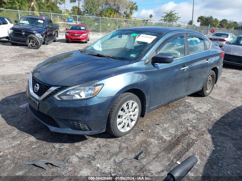 2017 NISSAN SENTRA S/SV/SR/SL - 3N1AB7AP4HY218174