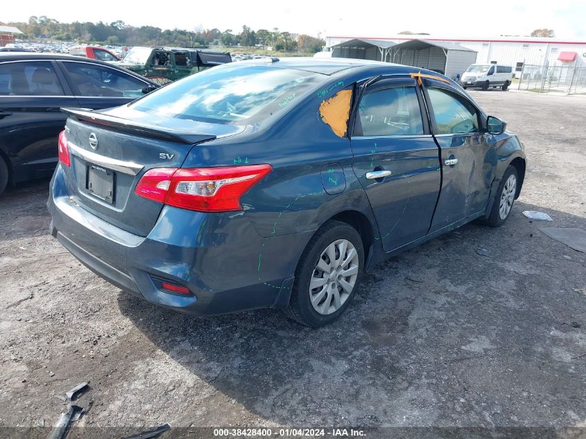 2017 NISSAN SENTRA S/SV/SR/SL - 3N1AB7AP4HY218174