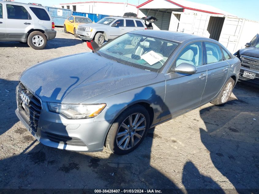 2014 AUDI A6 PREMIUM PLUS - WAUFMAFC0EN032654