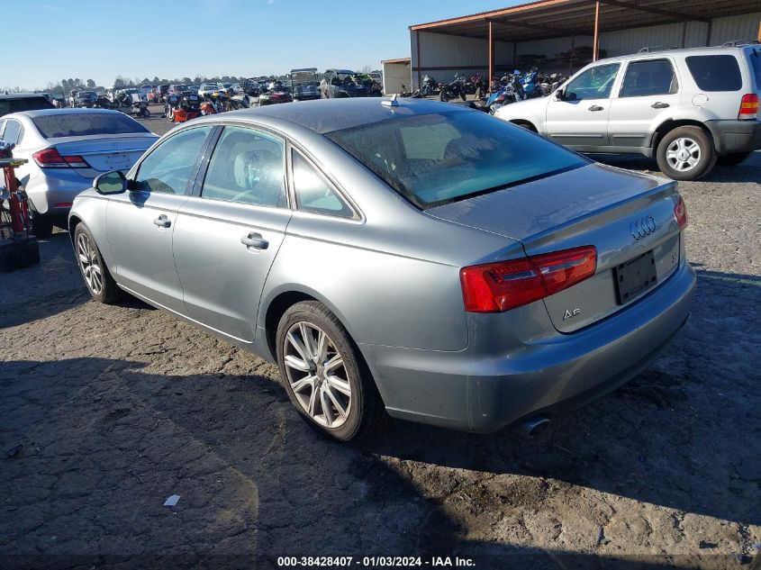 2014 AUDI A6 PREMIUM PLUS - WAUFMAFC0EN032654