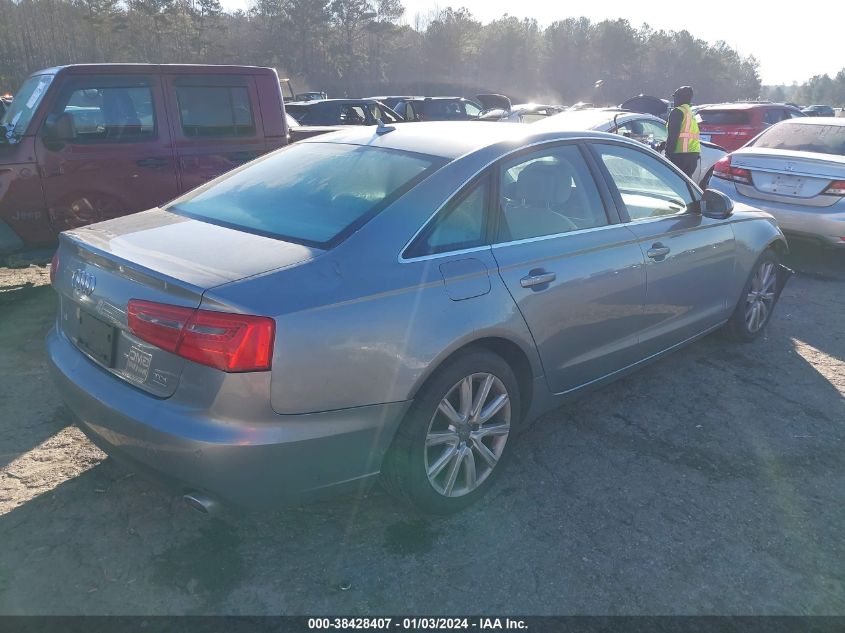 2014 AUDI A6 PREMIUM PLUS - WAUFMAFC0EN032654