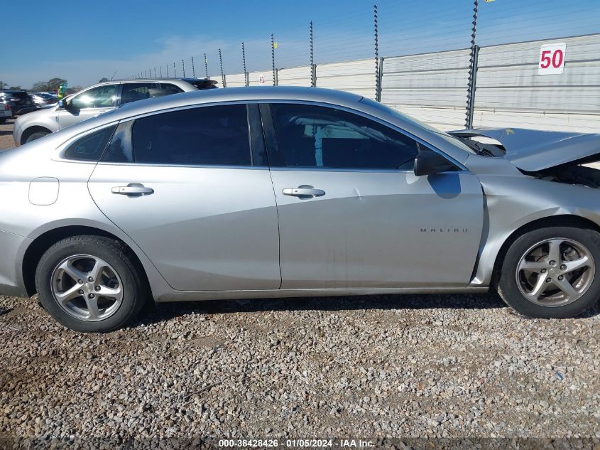 2016 CHEVROLET MALIBU LS - 1G1ZB5ST6GF356961